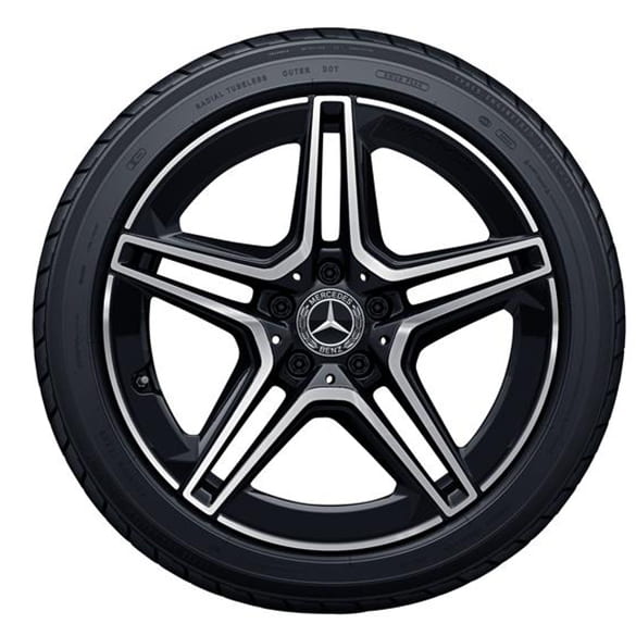 AMG Sommerräder 18 Zoll A-Klasse 177 schwarz Komplettradsatz Original Mercedes-Benz