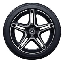 AMG Sommerräder 18 Zoll schwarz Original Mercedes-Benz  | Q440641910020-118-Bridgestone