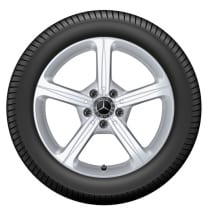 Winterräder 17 Zoll vanadiumsilber CLA C118/X118 Original Mercedes-Benz | Q44014311002A-CLA