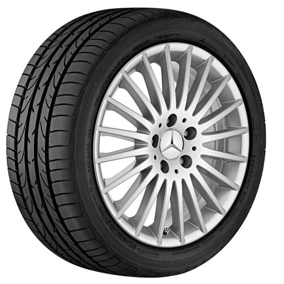 Sommerräder 17 Zoll V-Klasse 447 vanadiumsilber Komplettradsatz Original Mercedes-Benz 