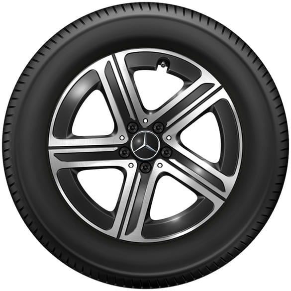 18 Zoll Winterräder GLC C254 schwarz glanzgedreht Original Mercedes-Benz