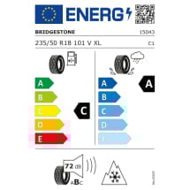 Winterräder 18 Zoll schwarz silber Smart ONE #1 HX11 Komplettradsatz Bridgestone | Fondmetal-18-Zoll-bicolor-B
