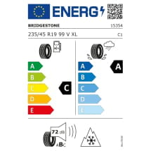 Winterräder 19 Zoll schwarz silber Smart ONE #1 HX11 Komplettradsatz Bridgestone | Fondmetal-19-Zoll-bicolor-B