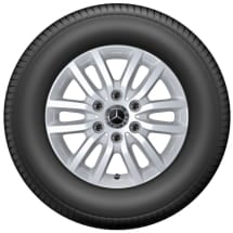 Winterräder 16 Zoll silber Sprinter 907 Heckantrieb Komplettradsatz | Q440181110330/40