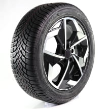 Winterräder 18 Zoll schwarz silber Smart ONE #1 HX11 Komplettradsatz Bridgestone | Fondmetal-18-Zoll-bicolor-B