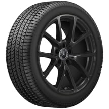 18 Zoll Winterräder CLE C236 A236 schwarz 10-Speichen Original Mercedes-Benz Pirelli | Q440141716010/20-236