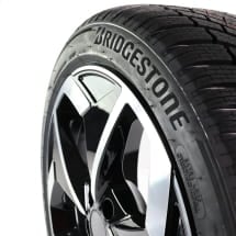 Winterräder 19 Zoll schwarz silber Smart ONE #1 HX11 Komplettradsatz Bridgestone | Fondmetal-19-Zoll-bicolor-B