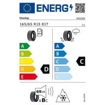 15 Zoll Winterräder smart 453 Stahlfelge Original smart Dunlop | Q44035121012A/13A/14A/15A