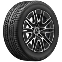 AMG Winterräder 20 Zoll G-Klasse W465 schwarz Komplettradsatz | Q440303910030-Set