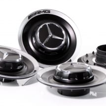 AMG Edition Nabendeckel Schmiederad schwarz Mercedes-Benz | A00040050009283-B