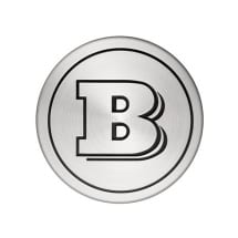 Original Brabus smart 453 Nabendeckel Silber A45340005009987 | A4534000500C57B-B