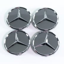 Nabendeckel Satz Tremolitgrau 66,8 mm Original Mercedes-Benz | A0004003800 9130