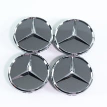 Nabendeckel Satz Tremolitgrau 66,8 mm Original Mercedes-Benz | A0004003800 9130