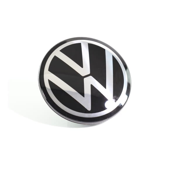 Nabendeckel VW Schwarz Chrom Original Volkswagen | 5H0601171 FOD-B