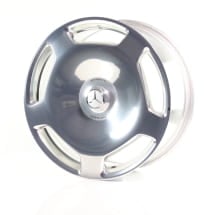 Nabendeckel Zentralverschlussdesign silber poliert Original Mercedes-Maybach | A2234016000/4000500