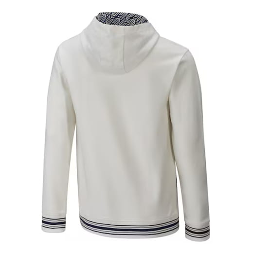 Felpa con cappuccio unisex bianca navy Modern Fit Original Mercedes-Benz | B66041774-780