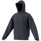 Felpa con zip adidas Mercedes-Benz uomo grigia originale