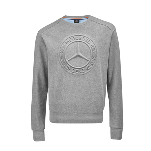 Felpa uomo grigio mélange Original Mercedes-Benz | B6695886