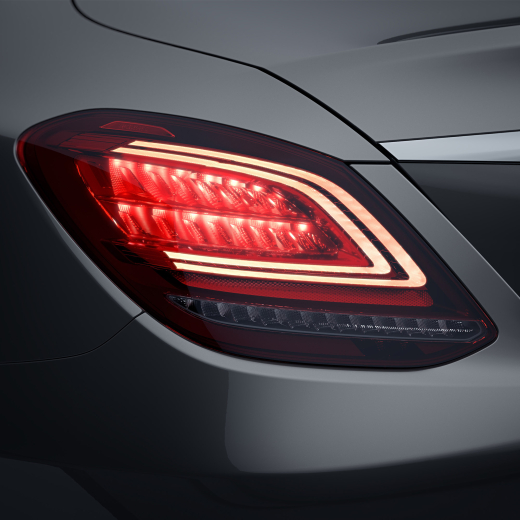 feux arrière LED facelift assombris Classe C W205 berline d’origine Mercedes-Benz | W205-Facelift-LED