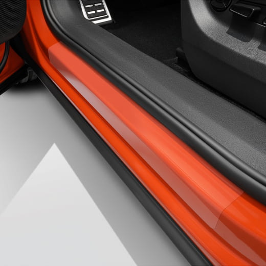 Film de protection de seuil de porte VW Tiguan 3 CT1 transparent Original Volkswagen | 571071310A 908