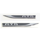 Monogramme GTD VW Golf 7 VII Volkswagen d'origine