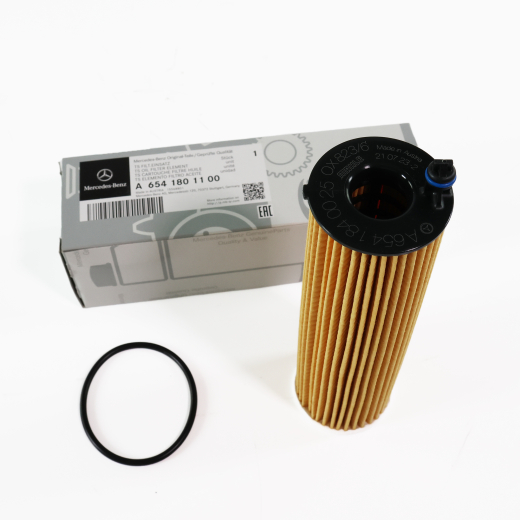 Kit de filtro de aceite, cartucho filtrante A6541801100 Original Mercedes-Benz | A6541801100
