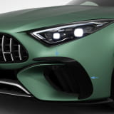 Flap aerodinamici AMG anteriori SL R232 nero Original Mercedes-Benz