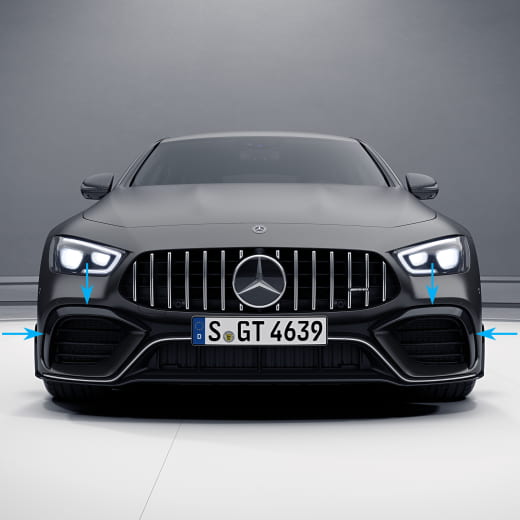 Flics aerodinamici AMG spoiler laterali paraurti anteriore kit AMG GT X290 originale Mercedes-AMG | 290-Aerodynamik-Lufteinlaesse