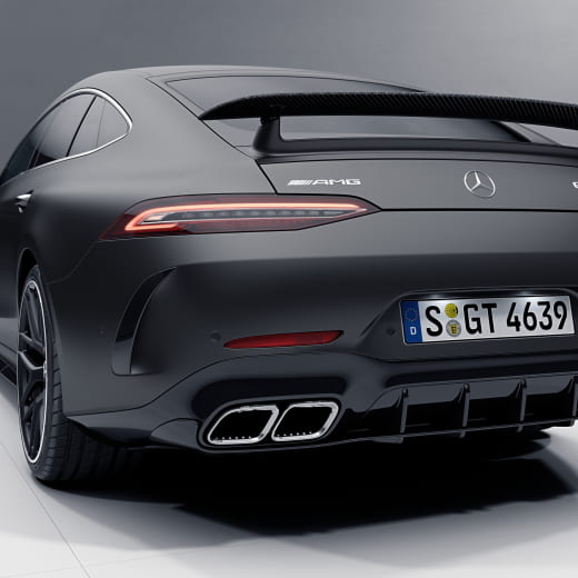 AMG Aerodinamik Flics spoiler laterali paraurti posteriore AMG GT X290 Original Mercedes-AMG | A2908852102/2202-B