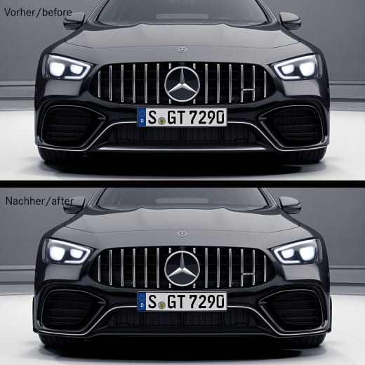 Flics aérodynamiques AMG lèvre avant AMG GT C192 Original Mercedes-AMG | 290-Aerodynamik-Seitenspoiler