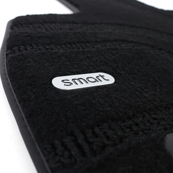 Floor mats velour mats black smart #5 HY11 3-piece set | QAP6608152225