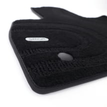 Floor mats velour mats black smart #5 HY11 3-piece set | QAP6608152225