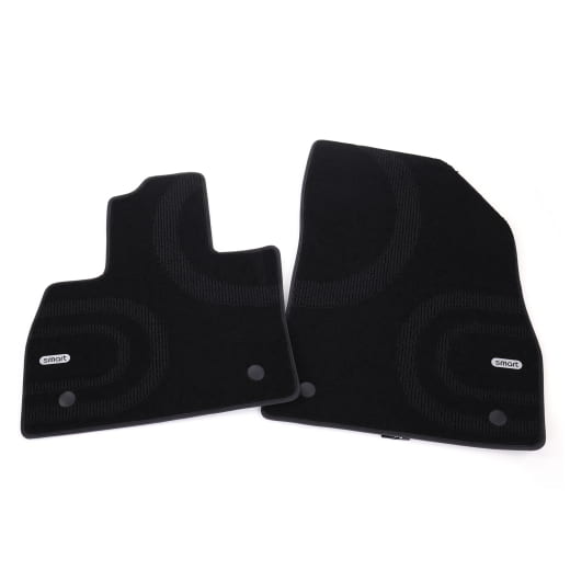 Floor mats velour mats black smart #5 HY11 3-piece set | QAP6608152225