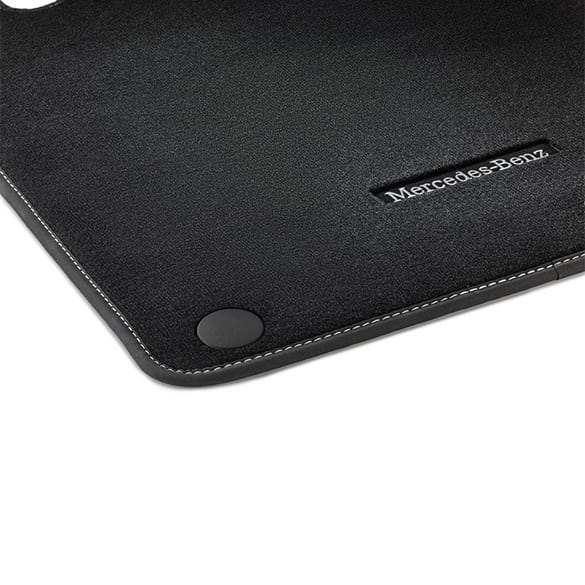 Velour floor mats CLA 118 4-piece black | A1776809406 8S16-118