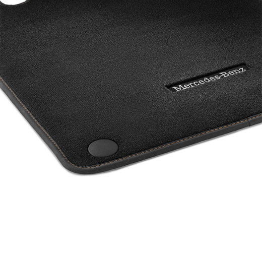 Velour floor mats CLA 118 4-piece black | A1776809406 8S17-118