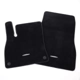 Floor mats velours CLA C174 black front 2-piece genuine Mercedes-Benz