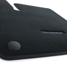 Floor mats velours CLA Coupe C174 black 3-piece genuine Mercedes-Benz | A1746803801 9J74-C174
