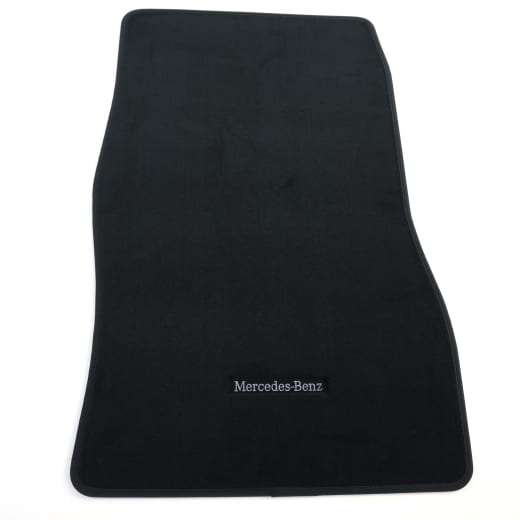 Floor mats velours CLA Coupe C174 black 3-piece genuine Mercedes-Benz | A1746803801 9J74-C174