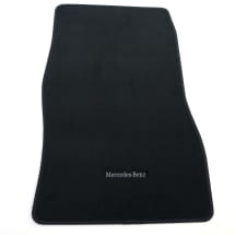 Floor mats velours CLA Coupe C174 black 3-piece genuine Mercedes-Benz | A1746803801 9J74-C174
