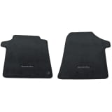 Floor mats velours front V-Class 447 facelift2 black 2-piece Genuine Mercedes-Benz