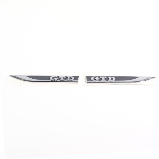 Origineel Volkswagen GTD-embleem | VW Golf 7 VII | Golf7-GTD-SchriftzugLI-RE