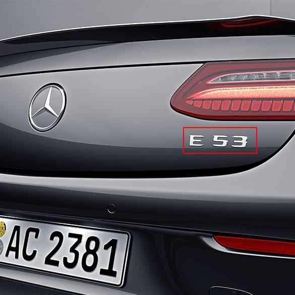 E 53 AMG Schriftzug / Aufkleber Original Mercedes-Benz E-Klasse