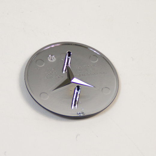 Frontembleem zwart mat motorkap origineel Mercedes-Benz | Stern-Emblem-schwarz-5