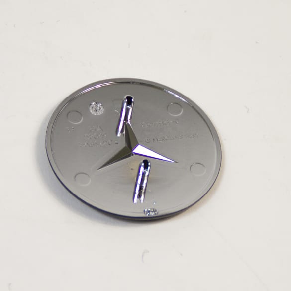 Frontembleem zwart mat motorkap origineel Mercedes-Benz | Stern-Emblem-schwarz-5