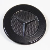 Frontembleem zwart mat motorkap origineel Mercedes-Benz | Stern-Emblem-schwarz-5