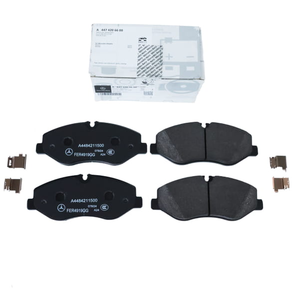Front brake pads set A4474206600 Genuine Mercedes-Benz