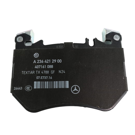 Front brake pads set CLE Convertible A236 Genuine Mercedes-Benz | Bremsbelag-vorne-A236