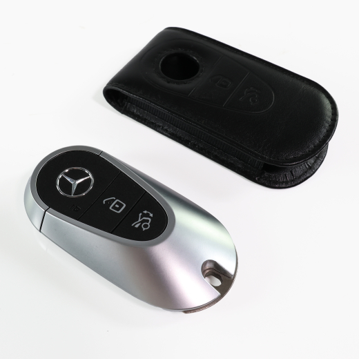 Funda para llave 8.ª generación piel de vaca negra original Mercedes-Benz | B66960576