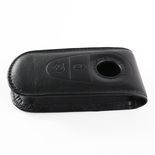 Funda para llave 8.ª generación piel de vaca negra original Mercedes-Benz | B66960576