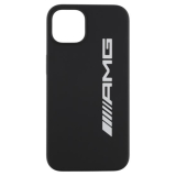 Funda para móvil AMG iPhone® 13 negra colección original Mercedes-AMG